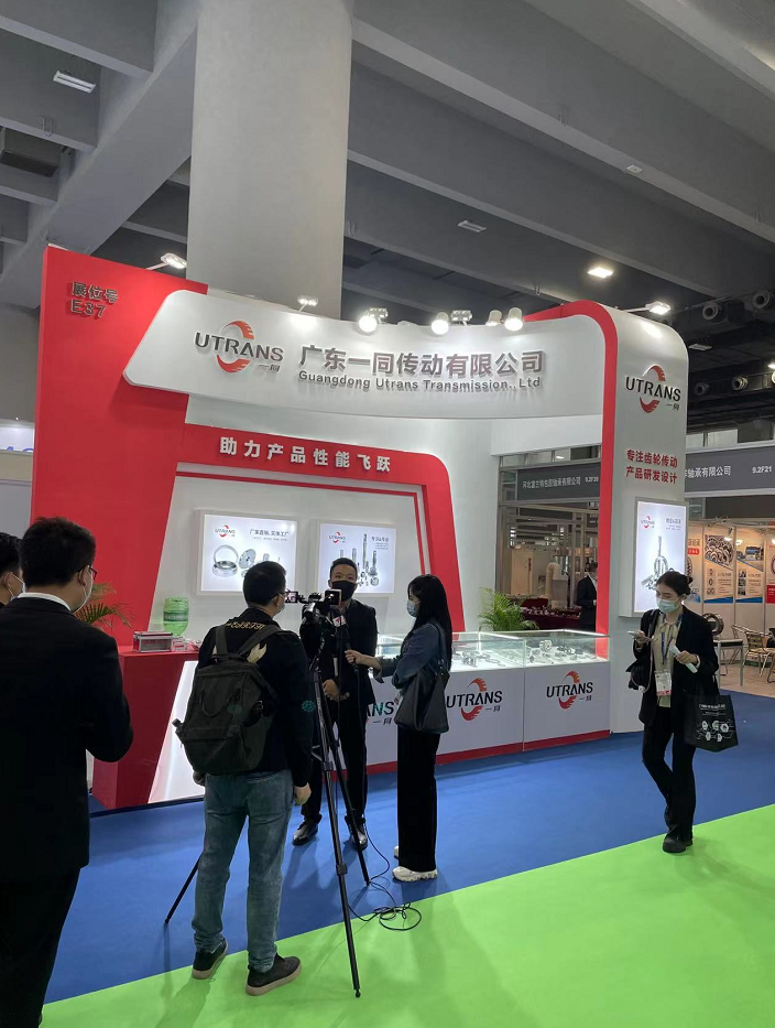 一同傳動(dòng)接受廣東電視臺(tái)采訪(fǎng)，2022廣州國(guó)際工業(yè)自動(dòng)化展會(huì)